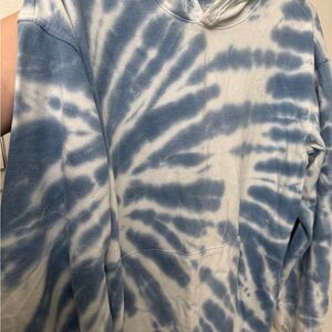 Wonder Nation Blue and White Hoodie